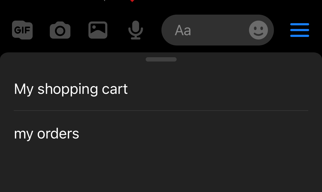 Self Collect option